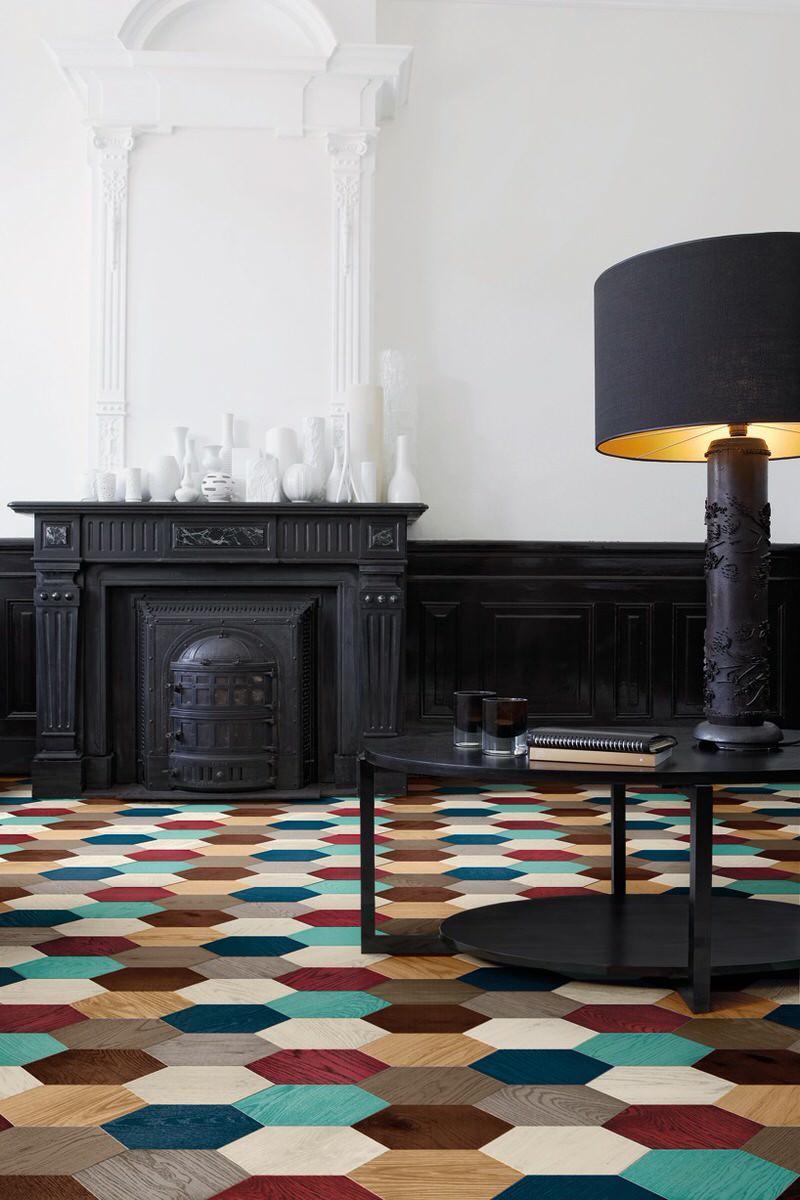 Hexagonal tiles by Edward van Vliet